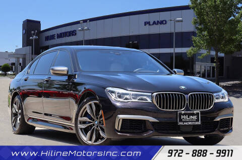 2017 BMW 7 Series for sale at HILINE MOTORS in Plano TX