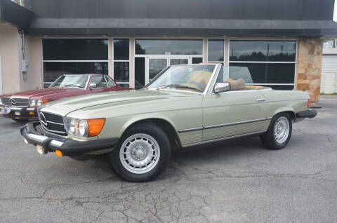 1978 Mercedes-Benz 450SL RDSTR for sale at Amyn Motors Inc. in Tucker GA