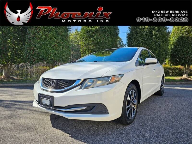 2015 Honda Civic for sale at Phoenix Motors Inc in Raleigh NC