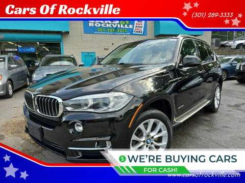 2015 BMW X5 for sale at Cars Of Rockville in Rockville MD