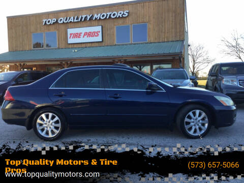 2007 Honda Accord for sale at Top Quality Motors & Tire Pros in Ashland MO