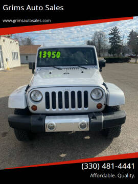 2009 Jeep Wrangler Unlimited for sale at Grims Auto Sales in North Lawrence OH