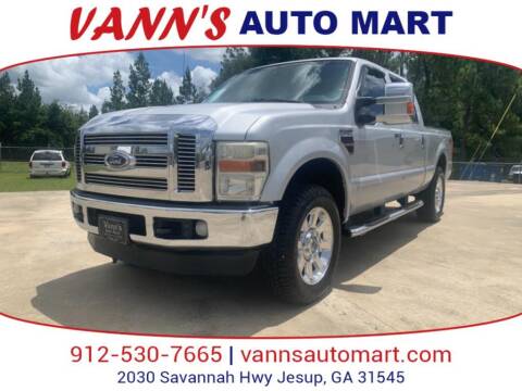 2008 Ford F-250 Super Duty for sale at VANN'S AUTO MART in Jesup GA