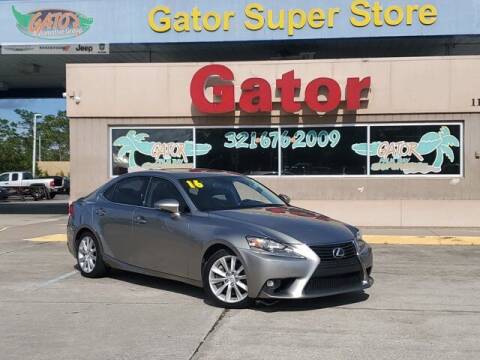 2016 Lexus IS 200t for sale at GATOR'S IMPORT SUPERSTORE in Melbourne FL