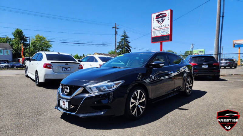 2018 Nissan Maxima for sale at PRESTIGE AUTO CENTER LLC in Salem OR