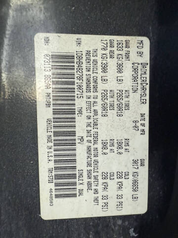 2008 Dodge Durango SLT