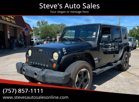 2007 Jeep Wrangler Unlimited for sale at Steve's Auto Sales in Norfolk VA