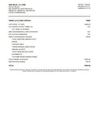 2018 Chevrolet Trax LT