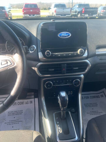 2018 Ford EcoSport SE