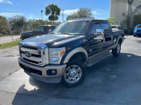 2012 Ford F-250 Super Duty for sale at MITCHELL MOTOR CARS in Fort Lauderdale FL