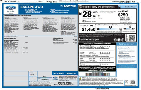 2021 Ford Escape SEL