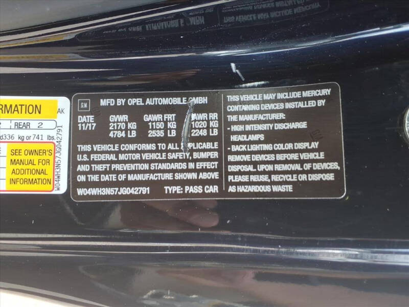 2018 Buick Cascada Premium