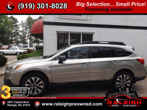 2016 Subaru Outback for sale at Raleigh Pre-Owned in Raleigh NC