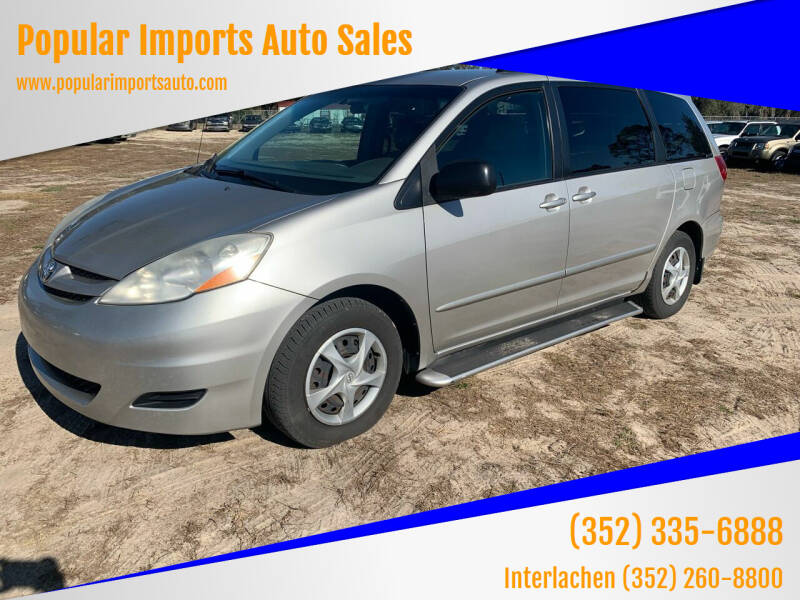 2007 Toyota Sienna for sale at Popular Imports Auto Sales - Popular Imports-InterLachen in Interlachehen FL
