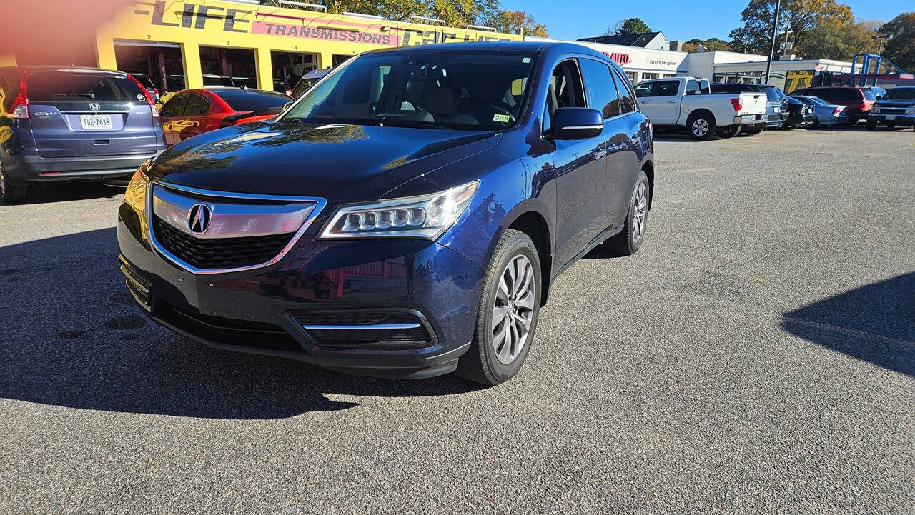 2014 Acura MDX for sale at Luxury Auto Sales, Inc in Norfolk, VA