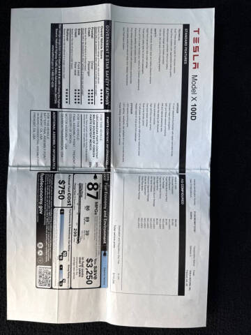 2019 Tesla Model X 100D