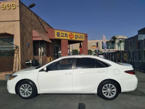 2015 Toyota Camry for sale at Western Motors Inc in Los Angeles CA