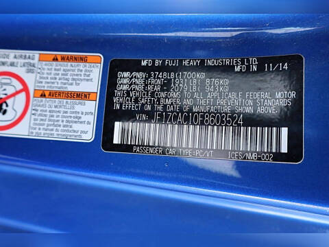 2015 Subaru BRZ Limited