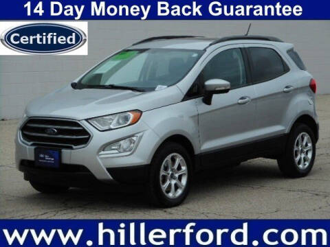 2019 Ford EcoSport for sale at HILLER FORD INC in Franklin WI