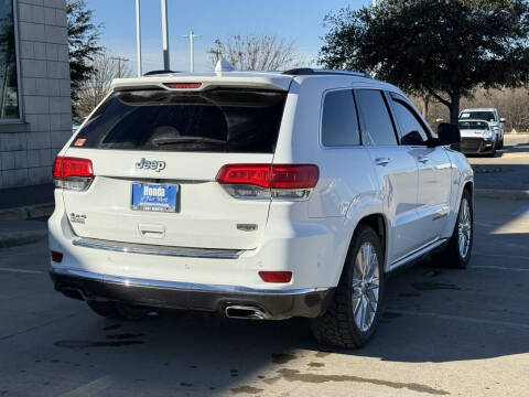 2017 Jeep Grand Cherokee Summit