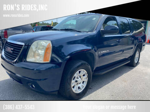 2007 GMC Yukon XL for sale at RON'S RIDES,INC in Bunnell FL