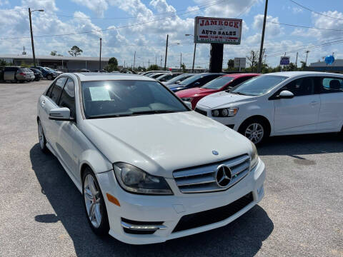 2012 Mercedes-Benz C-Class for sale at Jamrock Auto Sales of Panama City in Panama City FL