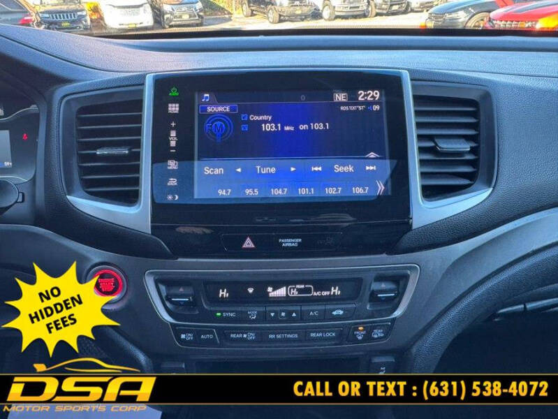 2016 Honda Pilot EX-L w/Honda Sensing