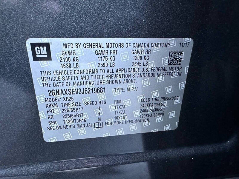 2018 Chevrolet Equinox LT