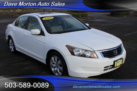 2009 Honda Accord for sale at Dave Morton Auto Sales in Salem OR