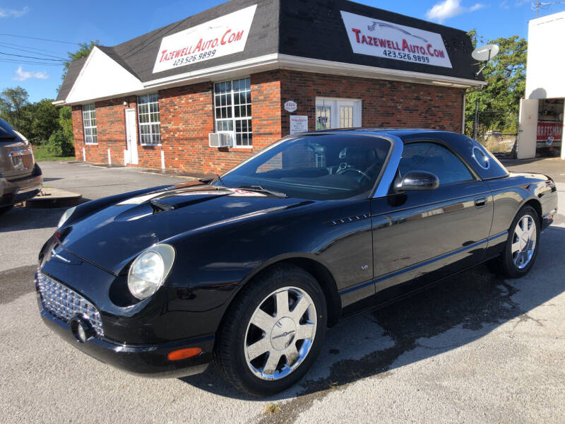 2003 Ford Thunderbird for sale at tazewellauto.com in Tazewell TN