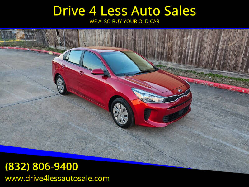 2020 Kia Rio for sale at Drive 4 Less Auto Sales in Houston TX