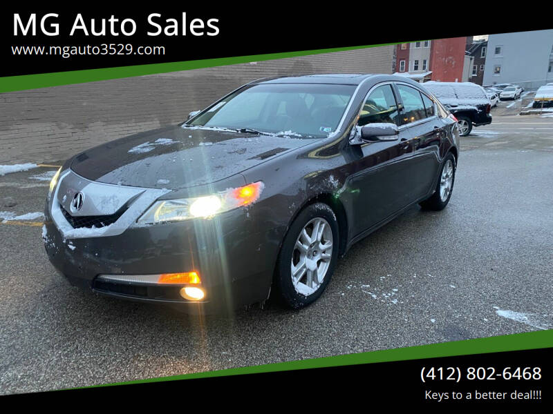 2011 Acura TL for sale at MG Auto Sales in Pittsburgh PA