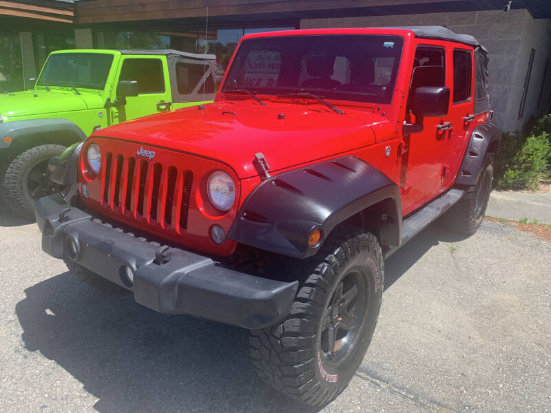 2014 Jeep Wrangler Unlimited for sale at Leonard Enterprise Used Cars in Orion Township MI