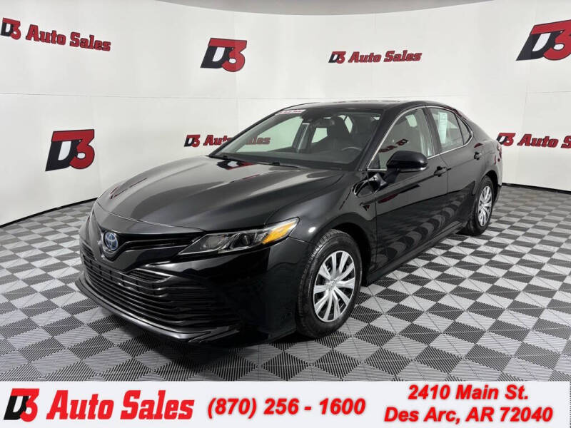 2019 Toyota Camry Hybrid for sale at D3 Auto Sales in Des Arc AR