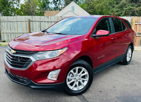 2021 Chevrolet Equinox for sale at GoldenGate Auto Sales LLC in Crystal MN