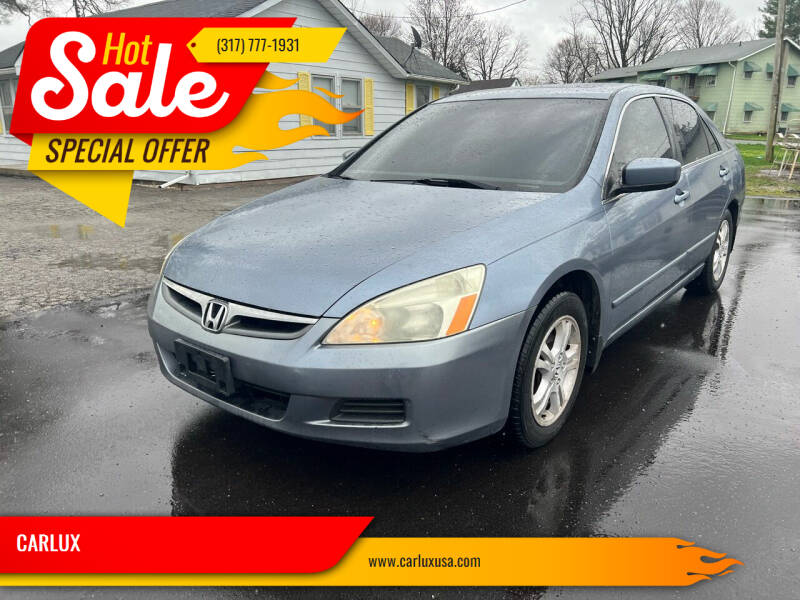 2007 Honda Accord for sale at CARLUX in Fortville IN