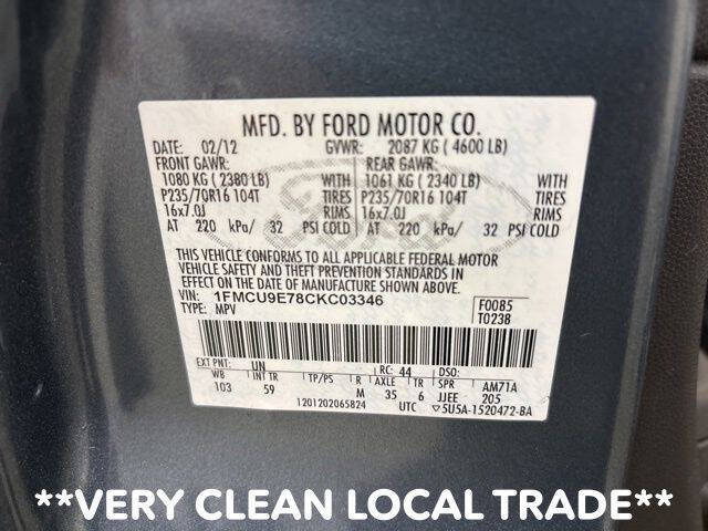 2012 Ford Escape Limited