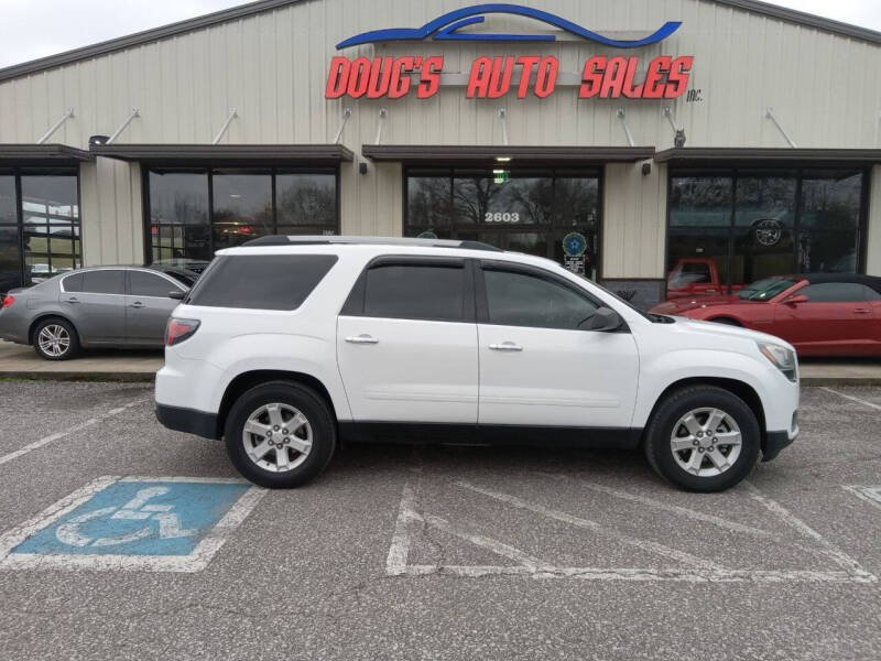 2016 GMC Acadia for sale at DOUG'S AUTO SALES INC in Pleasant View TN