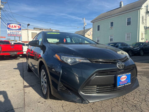 2018 Toyota Corolla for sale at Sam's Auto Sales in Cranston RI