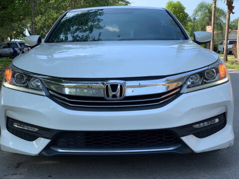 2016 Honda Accord for sale at HIGH PERFORMANCE MOTORS in Hollywood FL