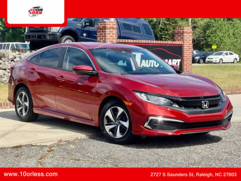 2020 Honda Civic for sale at J T Auto Group - 10orless.com in Raleigh NC