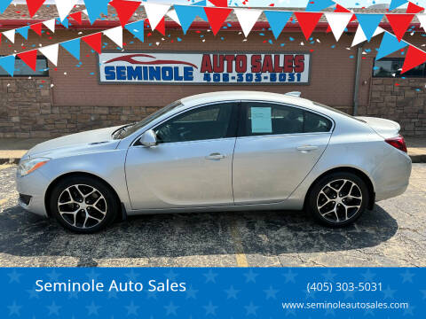 2017 Buick Regal for sale at Seminole Auto Sales in Seminole OK