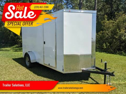 2023 T. Solutions  6x12 SA Enclosed Cargo Trailer for sale at Trailer Solutions, LLC in Fitzgerald GA
