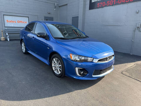 2016 Mitsubishi Lancer for sale at Small Town Auto Sales Inc. in Hazleton PA