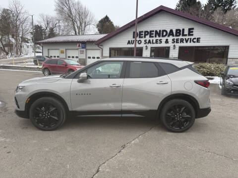 2021 Chevrolet Blazer for sale at Dependable Auto Sales and Service in Binghamton NY