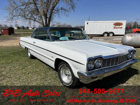 1964 Chevrolet Impala for sale at B & B Auto Sales in Brookings SD