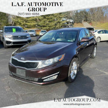 2012 Kia Optima for sale at L.A.F. Automotive Group in Lansing MI