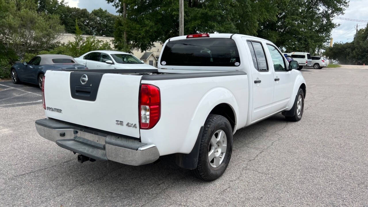 2008 Nissan Frontier for sale at East Auto Sales LLC in Raleigh, NC