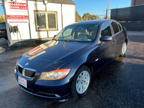 2007 BMW 3 Series for sale at McManus Motors in Wheat Ridge CO