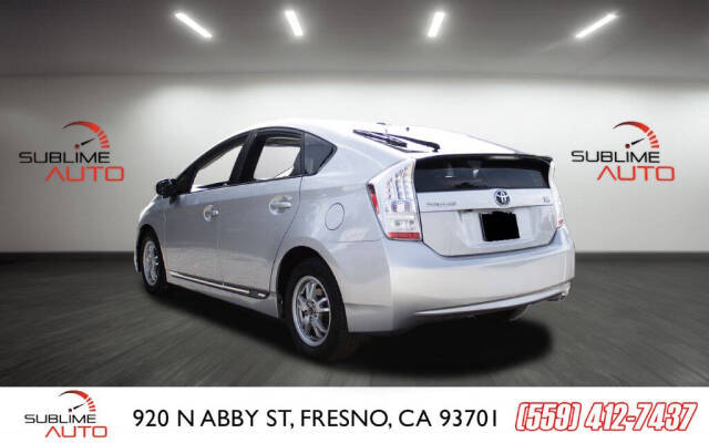 2011 Toyota Prius for sale at SUBLIME AUTO in Fresno, CA